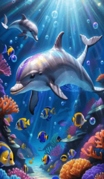 [LINE着せ替え] 海の幻想曲 #DaCGaM524。の画像1