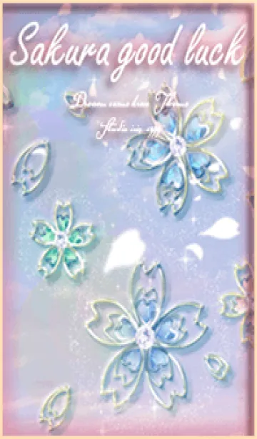 [LINE着せ替え] 運気が上がる✨桜と空2の画像1