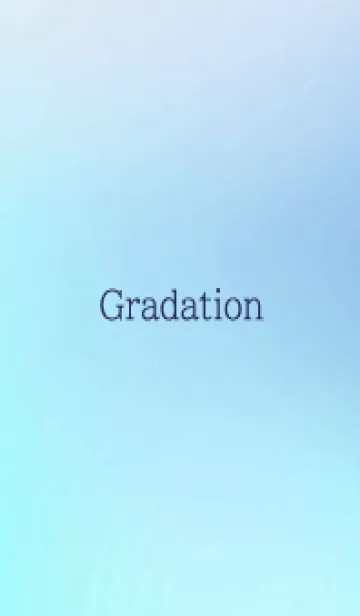 [LINE着せ替え] gradation-BLUE&WHITE 45の画像1