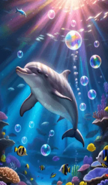 [LINE着せ替え] 海の幻想曲 #DaCGaM520。の画像1