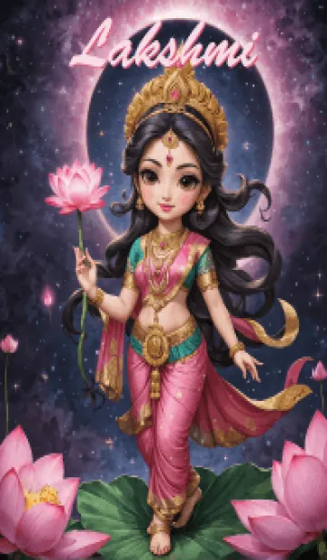 [LINE着せ替え] Lakshmi,rich,prosperous, smooth life(JP)の画像1