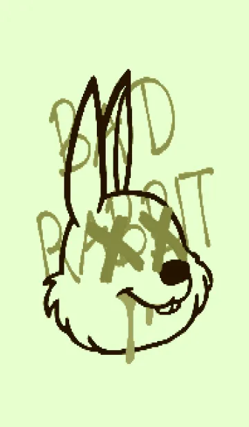 [LINE着せ替え] バッド ラビット 326の画像1