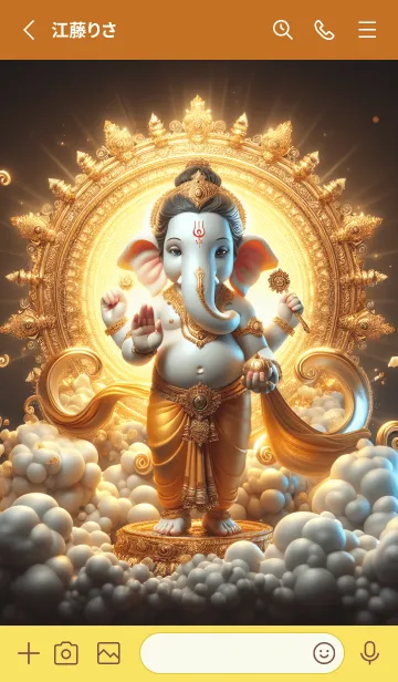 [LINE着せ替え] Ganesha : For Success & Money Theme (JP)の画像2