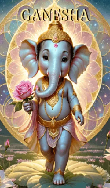 [LINE着せ替え] Ganesha  Debt Entirely & Rich Theme (JP)の画像1