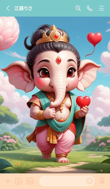 [LINE着せ替え] Ganesha : Business & Money Theme (JP)の画像2