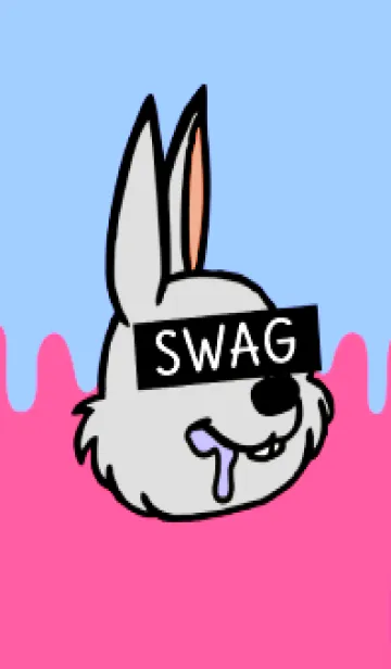 [LINE着せ替え] スワッグ ラビット 76の画像1