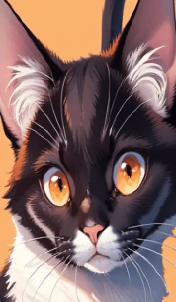 [LINE着せ替え] 夢幻の猫 wOX6bの画像1