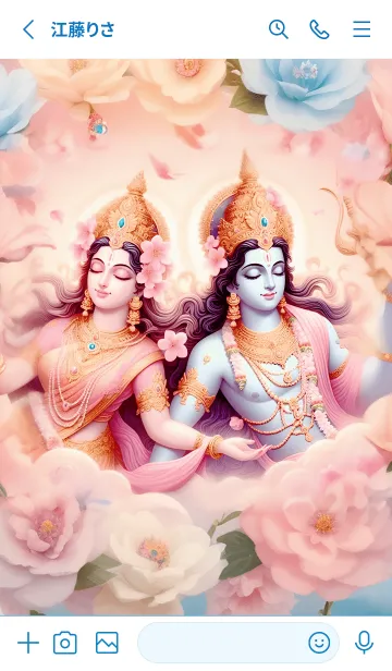 [LINE着せ替え] 幸運をもたらす神様を集めました 28の画像2