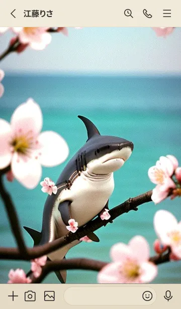 [LINE着せ替え] 浮世絵桜の季節 pwYQYの画像2