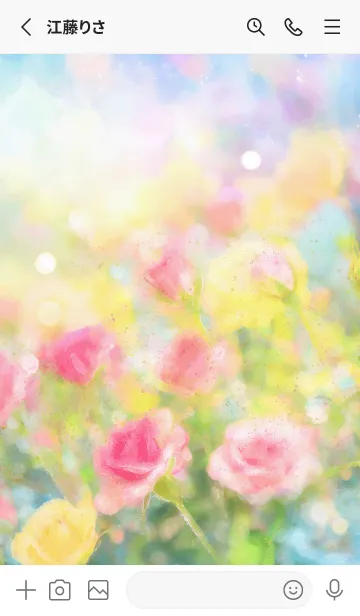 [LINE着せ替え] 薔薇(バラ)の花の着せかえ(R3559)の画像2