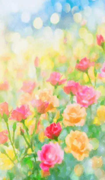 [LINE着せ替え] 薔薇(バラ)の花の着せかえ(R3561)の画像1