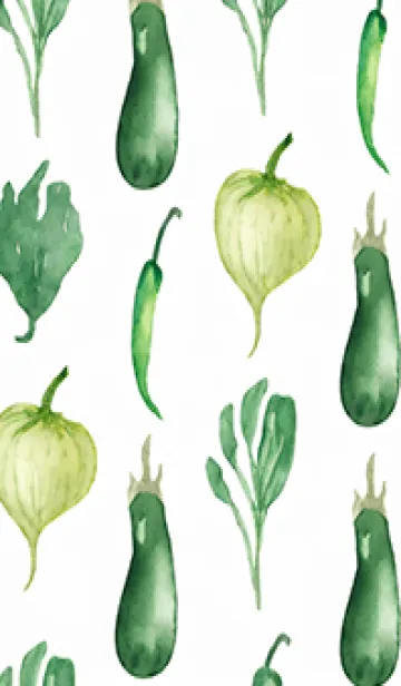 [LINE着せ替え] 【シンプル】お野菜の着せかえ#352の画像1