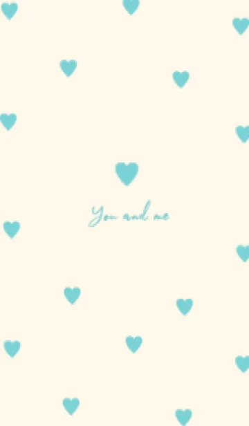 [LINE着せ替え] pattern_heart ivorygreenの画像1