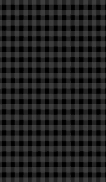 [LINE着せ替え] black チェック柄の画像1