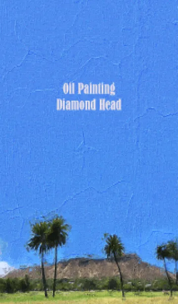 [LINE着せ替え] Oil Painting Diamond Head 57の画像1