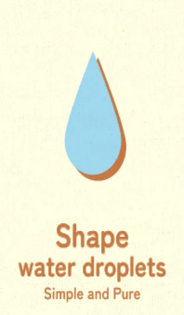 [LINE着せ替え] 水滴のきせかえ スカイブルーの画像1