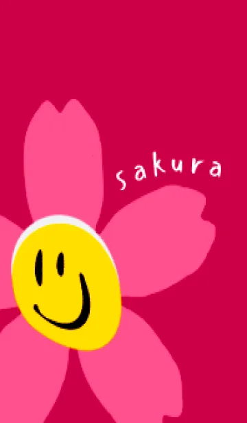 [LINE着せ替え] サクラ スマイリー 28の画像1