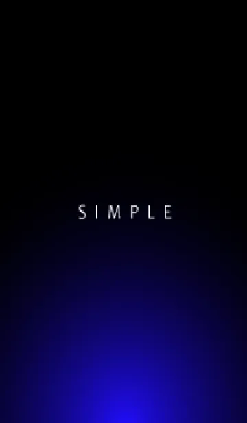 [LINE着せ替え] Simple Light -COOL BLACK- 39の画像1