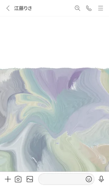 [LINE着せ替え] 油絵アート【le soleil paint 768】の画像2