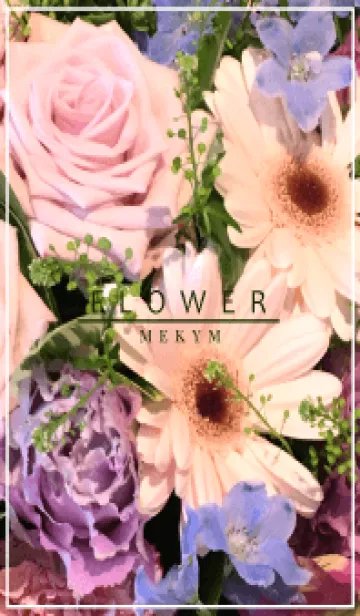 [LINE着せ替え] FLOWER-beautiful.MEKYM 40の画像1