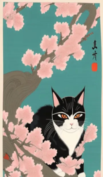 [LINE着せ替え] 浮世絵桜の季節 9evj8の画像1