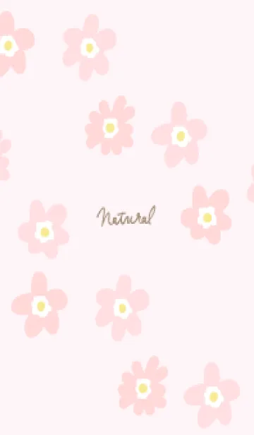 [LINE着せ替え] 花 斜め 17の画像1