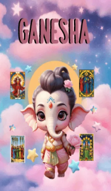 [LINE着せ替え] Ganesha : Wealth  Tarot Theme (JP)の画像1
