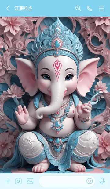 [LINE着せ替え] Ganesha: wealth, rich beyond the sky(JP)の画像2