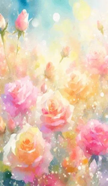 [LINE着せ替え] 薔薇(バラ)の花の着せかえ(R3588)の画像1