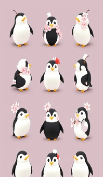 [LINE着せ替え] 浮世絵桜の季節 ODx21の画像1