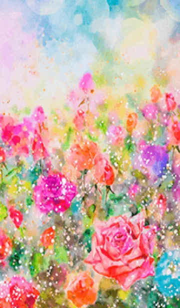 [LINE着せ替え] 薔薇(バラ)の花の着せかえ(R3587)の画像1