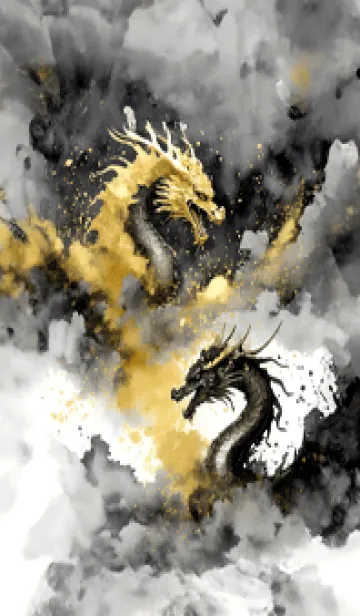 [LINE着せ替え] Ink painting12_JPの画像1