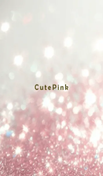 [LINE着せ替え] Cute Pink-FLUFFY 9の画像1