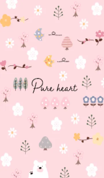 [LINE着せ替え] 桜色 白い桜09_1の画像1