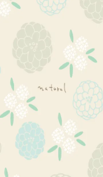 [LINE着せ替え] 沢山の丸い花5の画像1