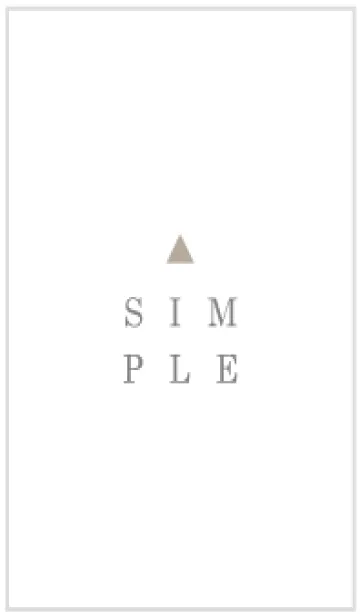 [LINE着せ替え] SIMPLE-TRIANGLE 11の画像1