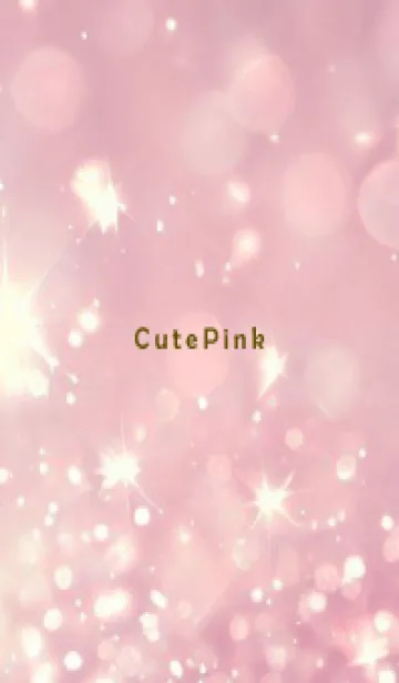 [LINE着せ替え] Cute Pink-MEKYM 38の画像1