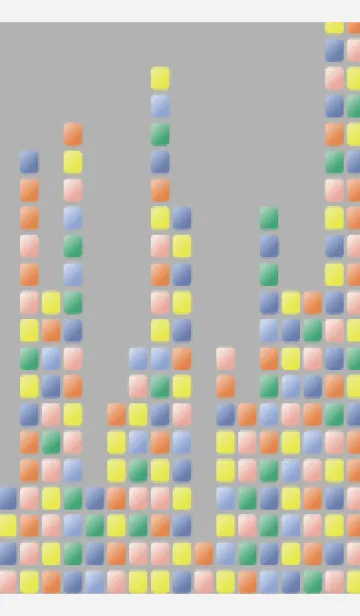 [LINE着せ替え] マットなタイル 白の画像1