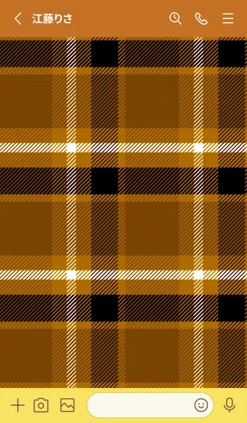 [LINE着せ替え] チェック ハート /13の画像2