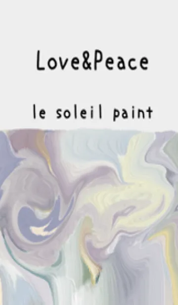 [LINE着せ替え] 油絵アート【le soleil paint 770】の画像1