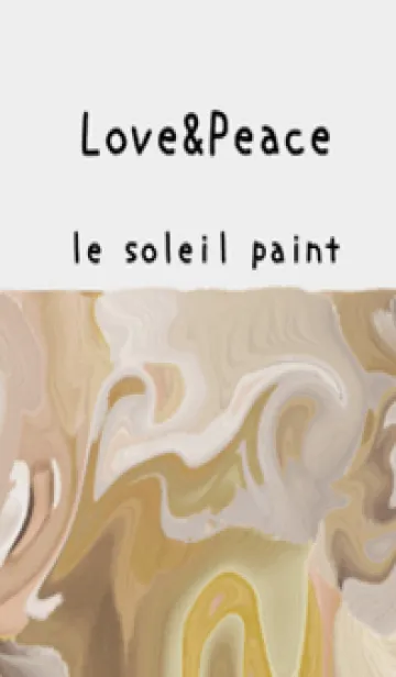 [LINE着せ替え] 油絵アート【le soleil paint 772】の画像1