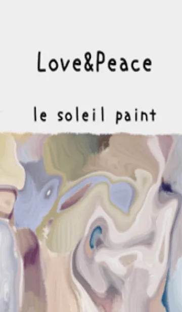 [LINE着せ替え] 油絵アート【le soleil paint 773】の画像1