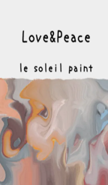 [LINE着せ替え] 油絵アート【le soleil paint 775】の画像1