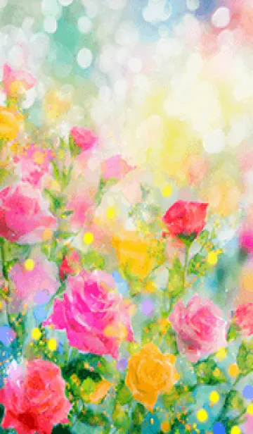 [LINE着せ替え] 薔薇(バラ)の花の着せかえ(R3593)の画像1