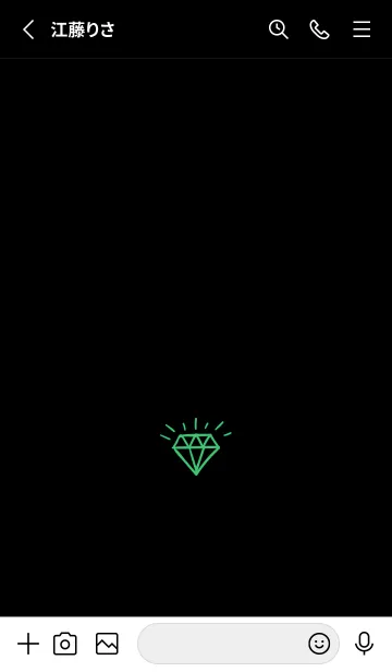 [LINE着せ替え] ミニ ダイヤモンド 13の画像2