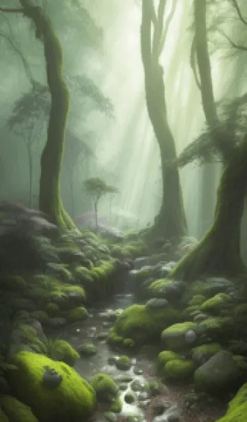 [LINE着せ替え] 静かな森 E8qRrの画像1