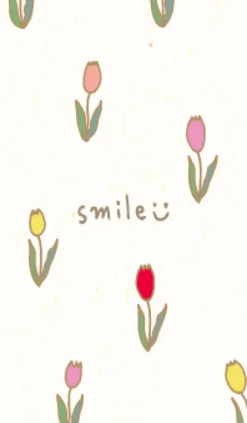 [LINE着せ替え] カラフル チューリップ3の画像1