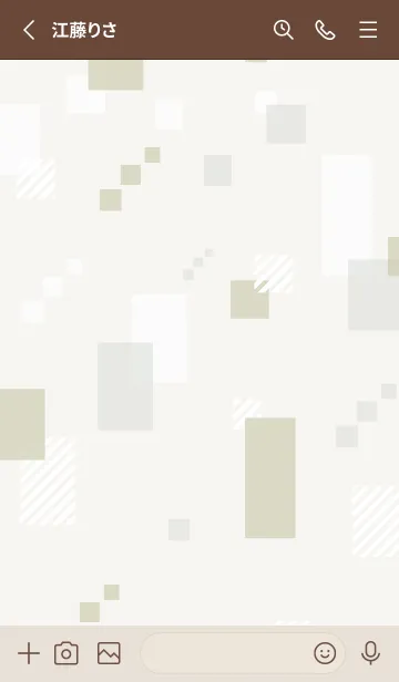 [LINE着せ替え] おしゃれ スクエア くすみカラー26の画像2