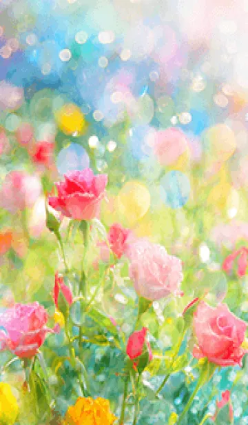 [LINE着せ替え] 薔薇(バラ)の花の着せかえ(R3597)の画像1