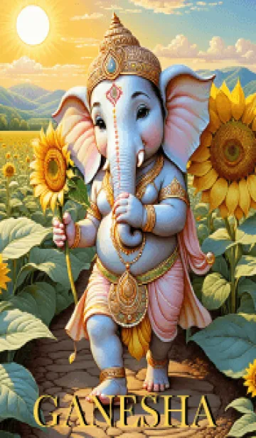 [LINE着せ替え] Ganesha For Wealth&Rich Theme (JP)の画像1